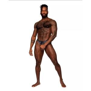 🦋B2G1🦋MALE POWER S-Naked Metallic Coated Rip Away Power Sock
